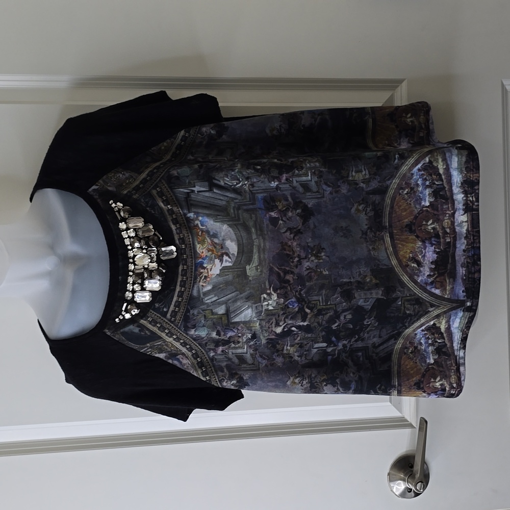 Forever 21‎ Bejeweled Top Size 1X